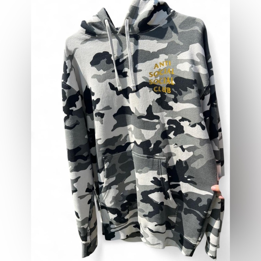 Anti Social Social Club Camo Hoodie – Size M